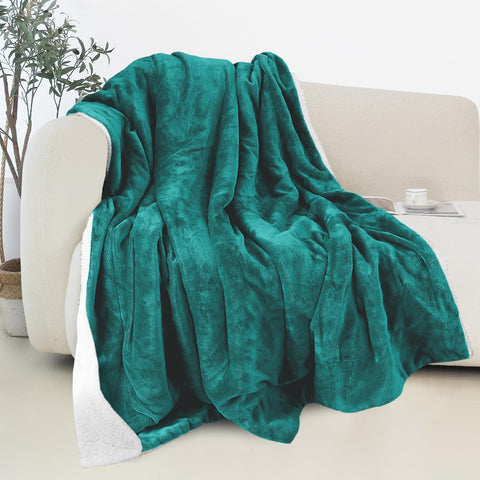 Flannel Fleece-Winter Christmas Sherpa Throw