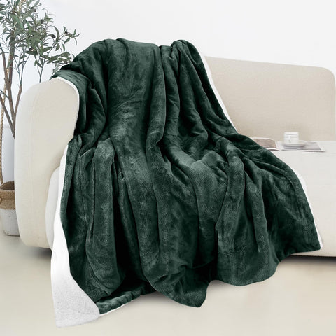 Flannel Fleece-Winter Christmas Sherpa Throw