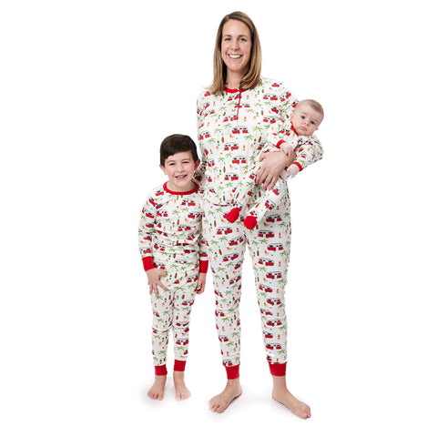 HonestBaby Family Matching Holiday Pajamas
