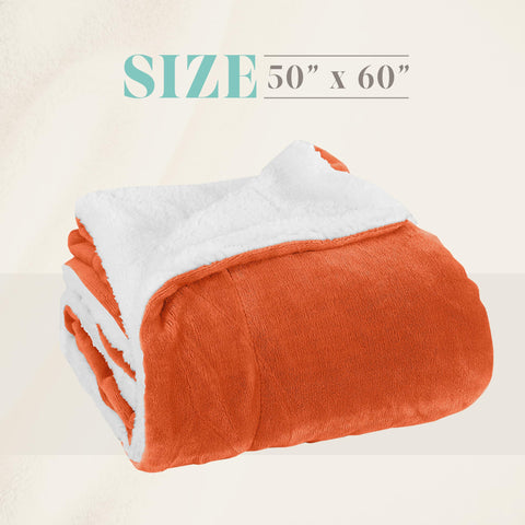 Flannel Fleece-Winter Christmas Sherpa Throw