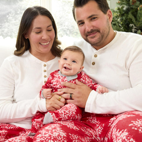 HonestBaby Family Matching Holiday Pajamas