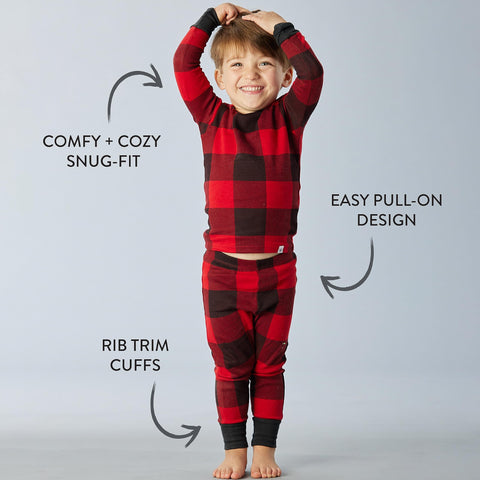 HonestBaby Family Matching Holiday Pajamas