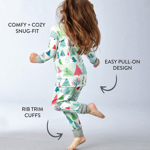 HonestBaby Family Matching Holiday Pajamas