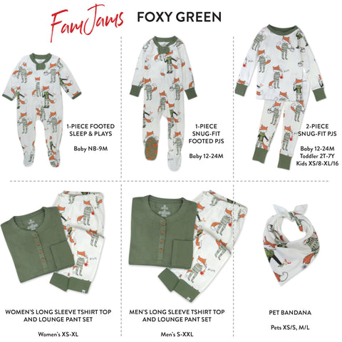 HonestBaby Family Matching Holiday Pajamas