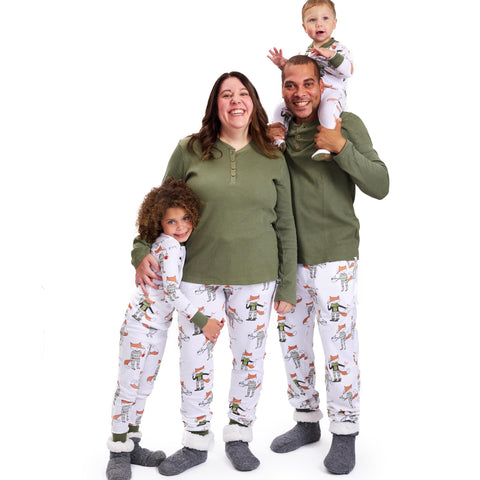 HonestBaby Family Matching Holiday Pajamas