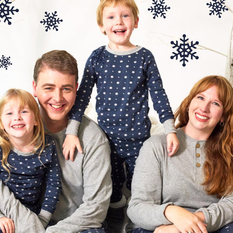 HonestBaby Family Matching Holiday Pajamas