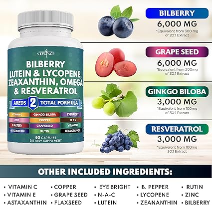 NEW AGE Eye Health Vitamins