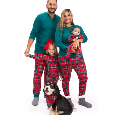 HonestBaby Family Matching Holiday Pajamas