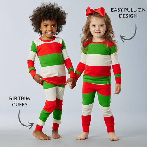 HonestBaby Family Matching Holiday Pajamas