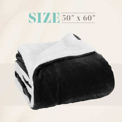 Flannel Fleece-Winter Christmas Sherpa Throw