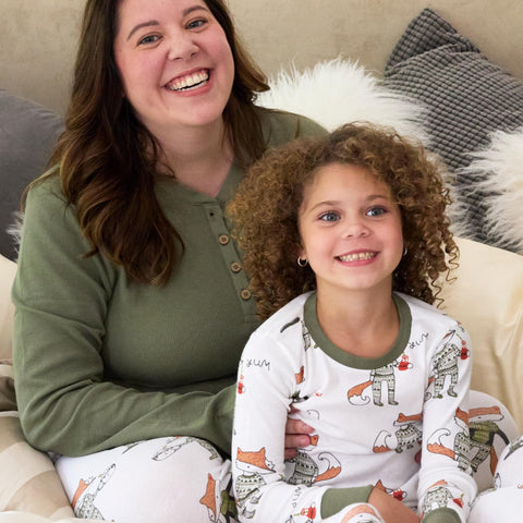 HonestBaby Family Matching Holiday Pajamas