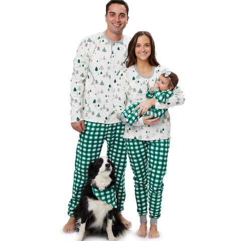 HonestBaby Family Matching Holiday Pajamas