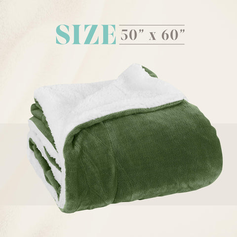 Flannel Fleece-Winter Christmas Sherpa Throw