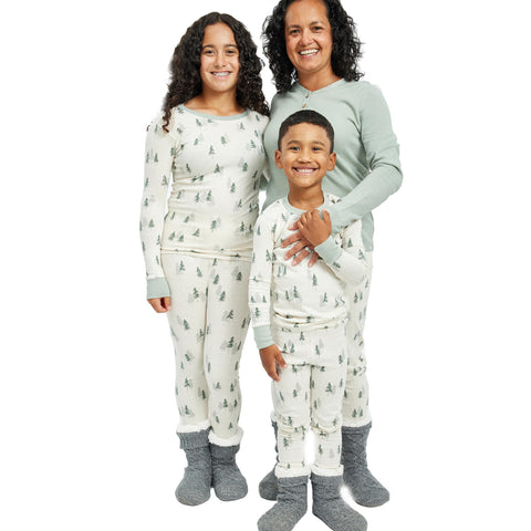 HonestBaby Family Matching Holiday Pajamas