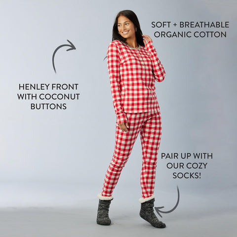 HonestBaby Family Matching Holiday Pajamas