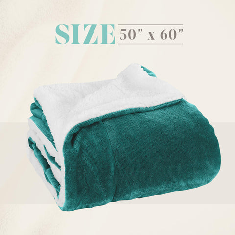 Flannel Fleece-Winter Christmas Sherpa Throw