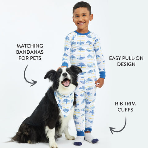 HonestBaby Family Matching Holiday Pajamas