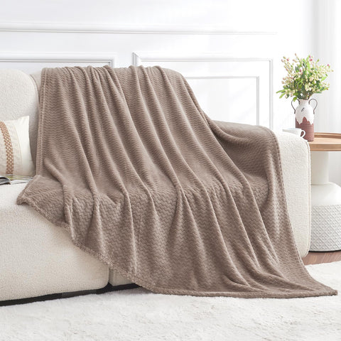 DISSA Fleece Blanket Throw Size