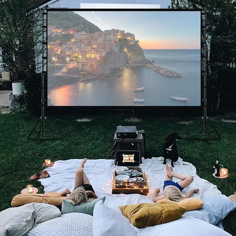 TOWOND Projector Screen and Stand