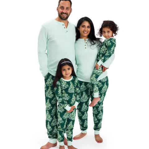 HonestBaby Family Matching Holiday Pajamas