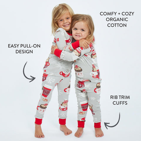HonestBaby Family Matching Holiday Pajamas