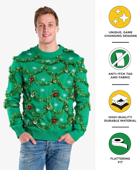 Tipsy Elves Men's Ugly Christmas Sweaters