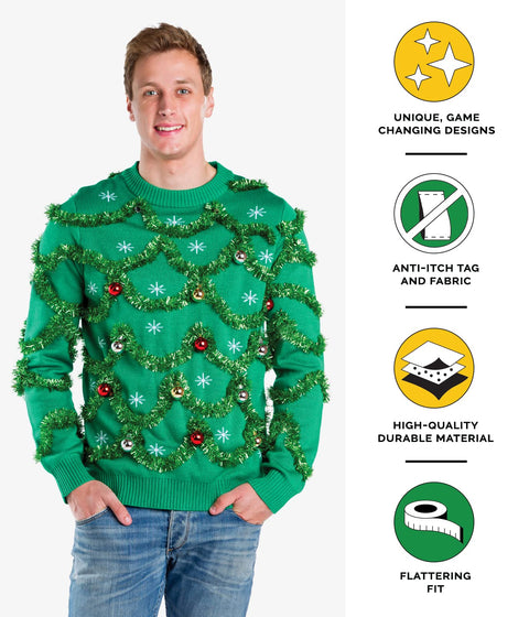 Tipsy Elves Men's Ugly Christmas Sweaters