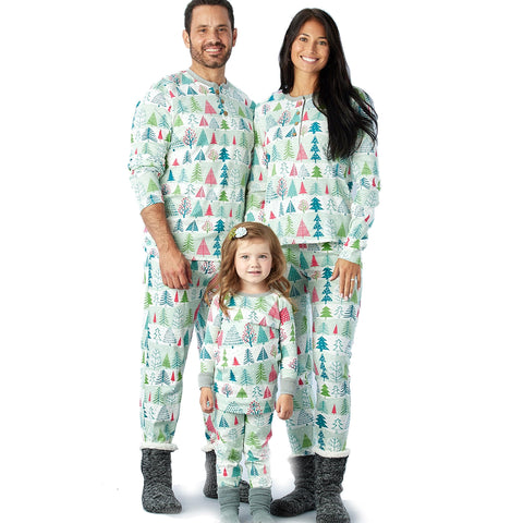 HonestBaby Family Matching Holiday Pajamas