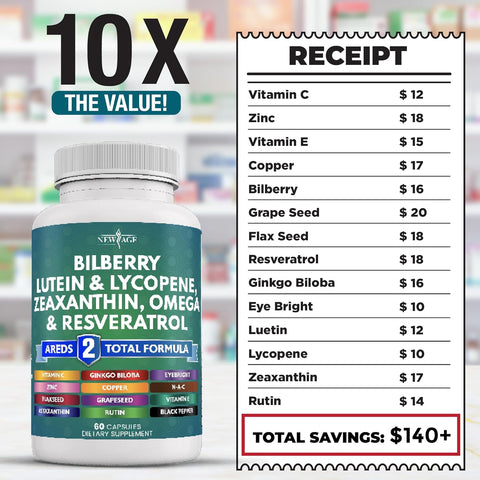 NEW AGE Eye Health Vitamins