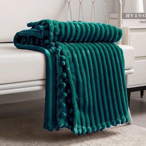 DISSA Fleece Blanket Throw Size