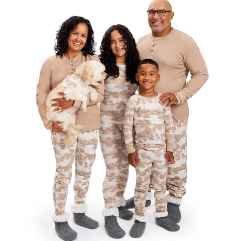 HonestBaby Family Matching Holiday Pajamas