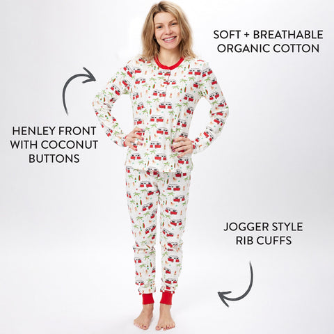 HonestBaby Family Matching Holiday Pajamas