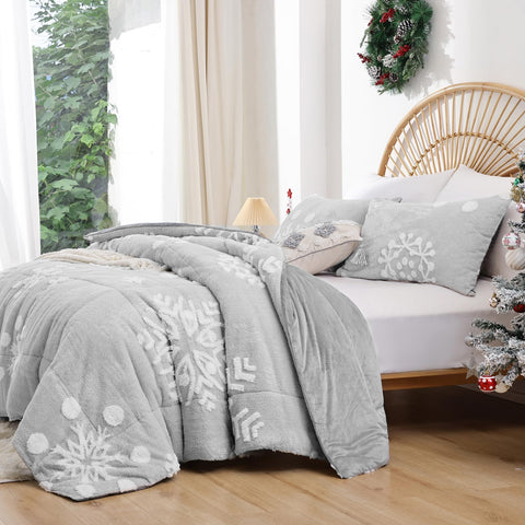 Christmas Bedding Queen Comforter Set