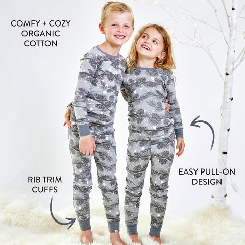 HonestBaby Family Matching Holiday Pajamas