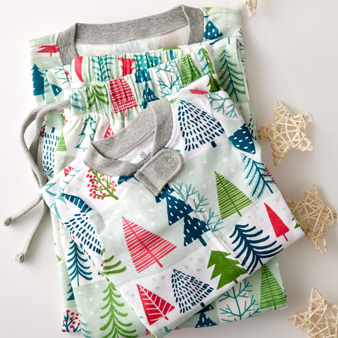 HonestBaby Family Matching Holiday Pajamas