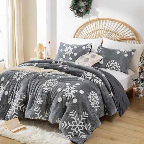 Christmas Bedding Queen Comforter Set