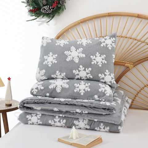 Christmas Bedding Queen Comforter Set