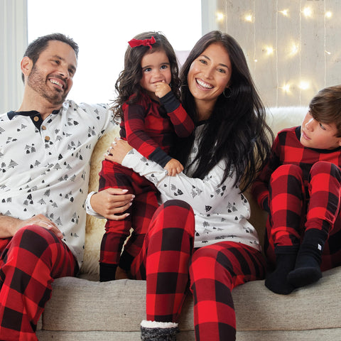 HonestBaby Family Matching Holiday Pajamas