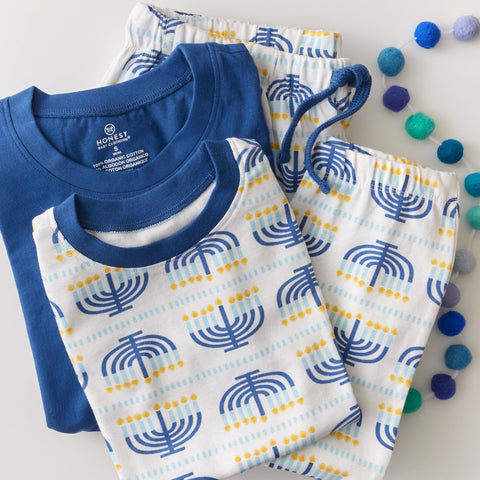 HonestBaby Family Matching Holiday Pajamas