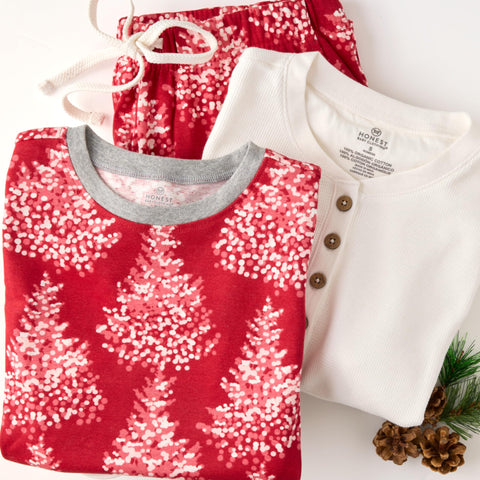 HonestBaby Family Matching Holiday Pajamas