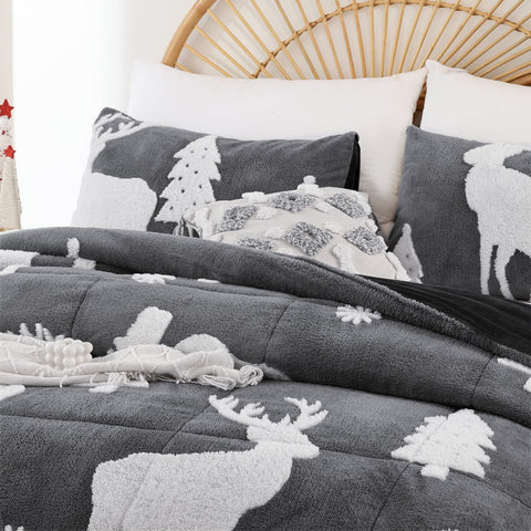 Christmas Bedding Queen Comforter Set