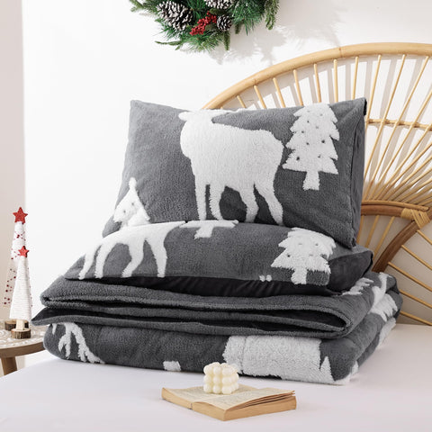 Christmas Bedding Queen Comforter Set