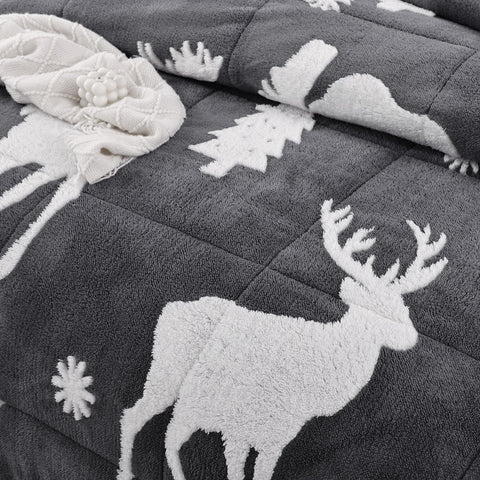 Christmas Bedding Queen Comforter Set