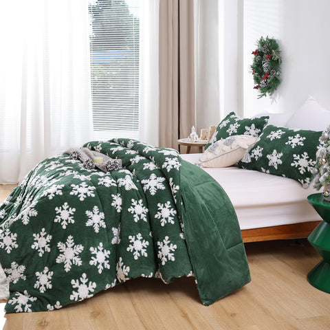 Christmas Bedding Queen Comforter Set