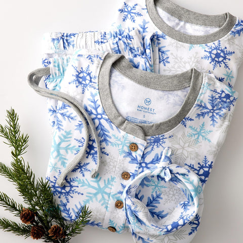 HonestBaby Family Matching Holiday Pajamas