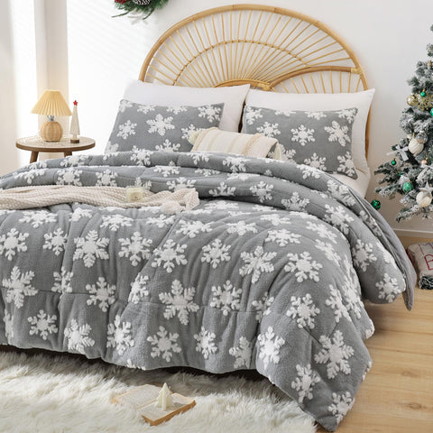 Christmas Bedding Queen Comforter Set