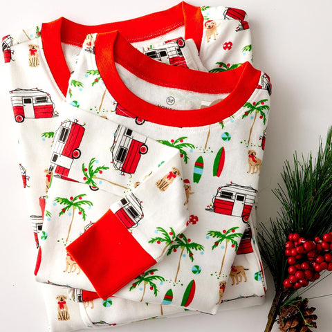 HonestBaby Family Matching Holiday Pajamas