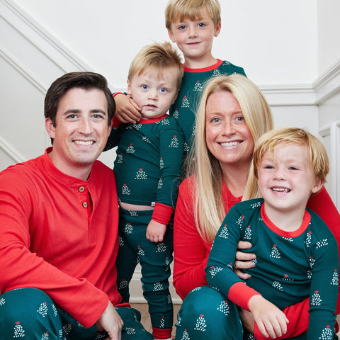 HonestBaby Family Matching Holiday Pajamas