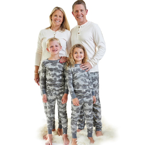 HonestBaby Family Matching Holiday Pajamas