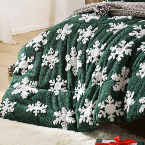 Christmas Bedding Queen Comforter Set